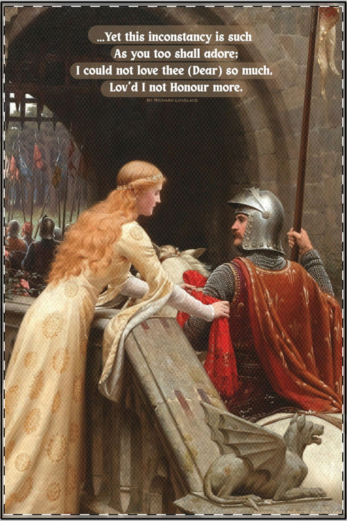 Lucasta Satin Poster