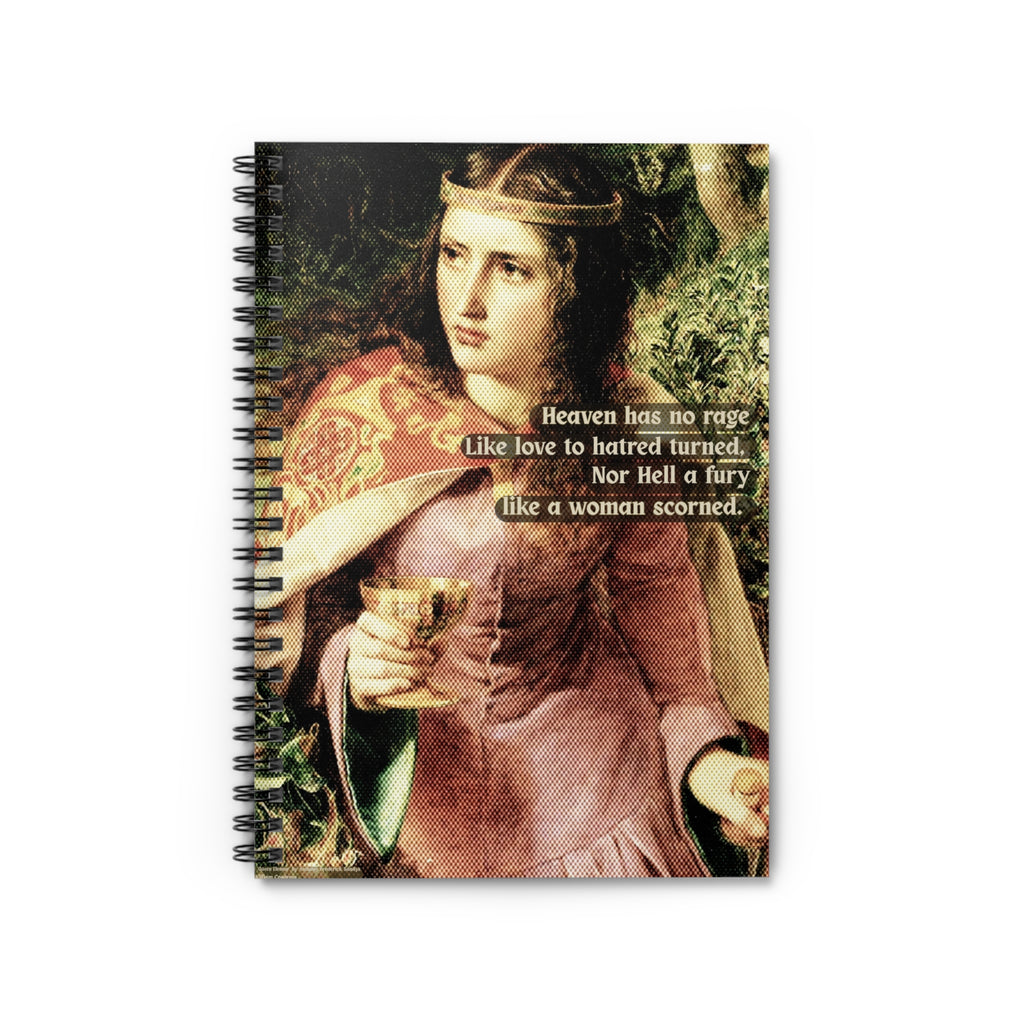 Queen Eleanor Spiral Notebook - Ruled Line