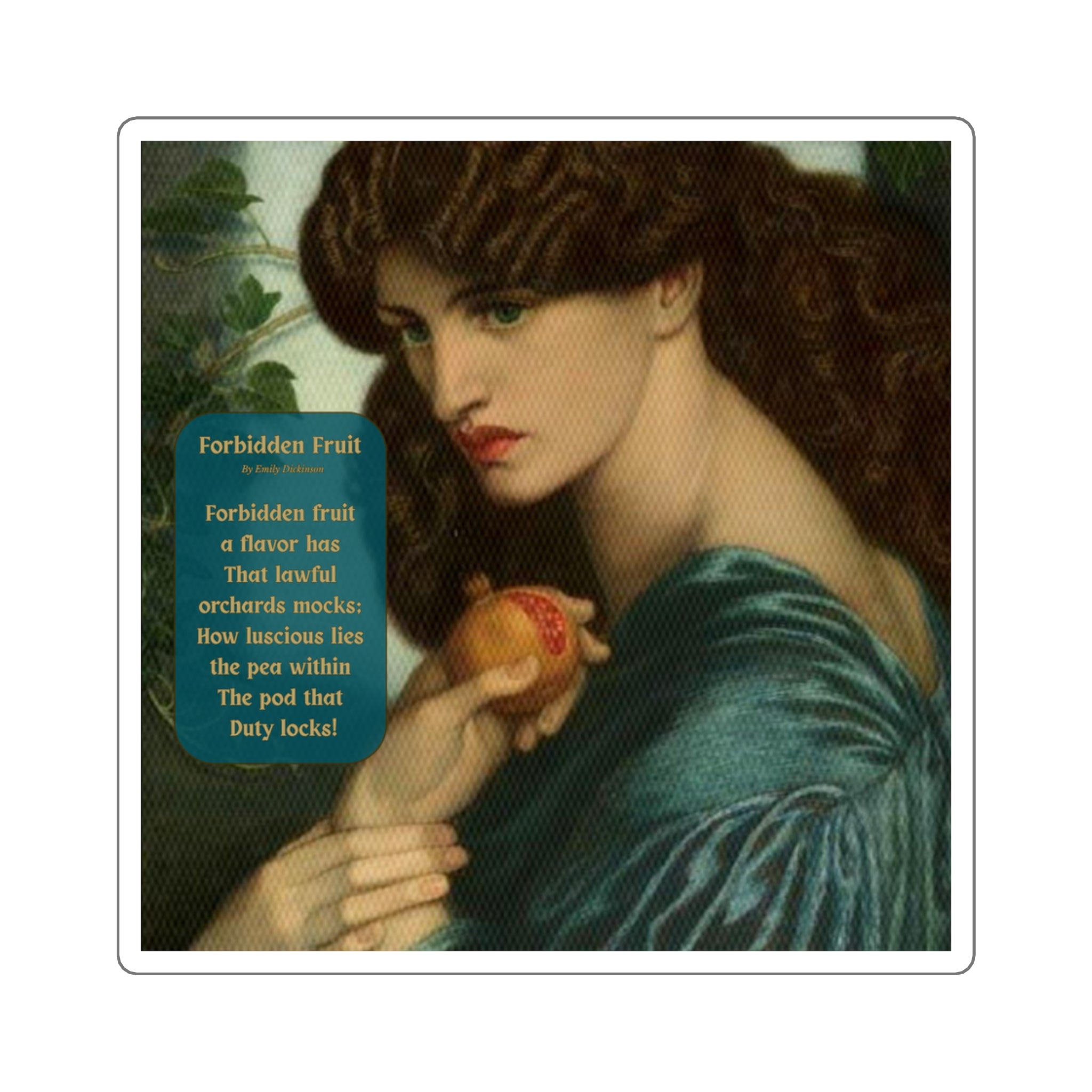 Persephone Square Stickers