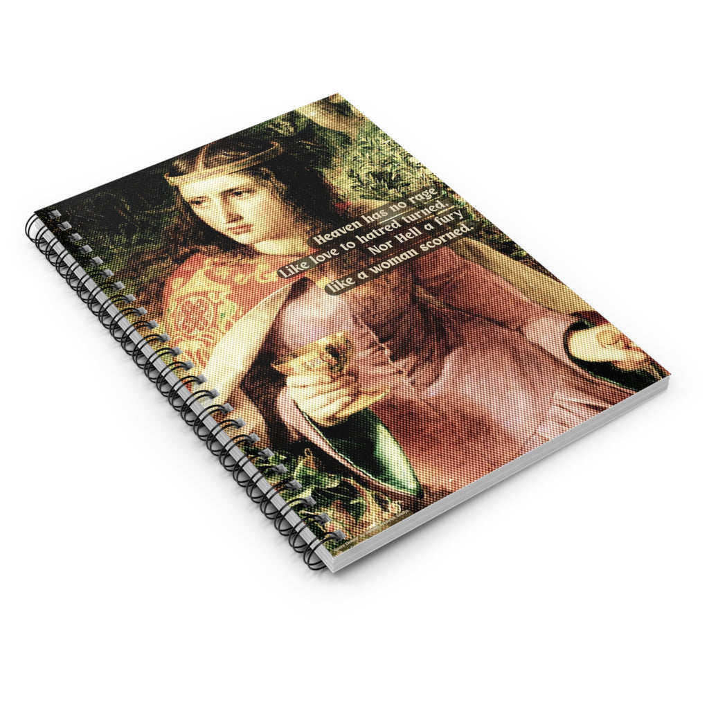 Queen Eleanor Spiral Notebook - Ruled Line